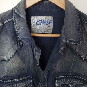 Chalc denim shirt